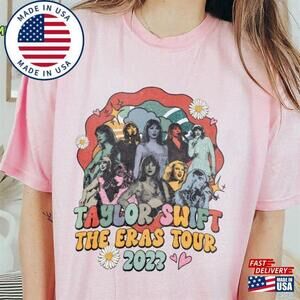 Flower Eras Tour T-Shirt Swift Albums The Tee